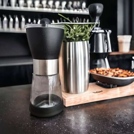 Manual Slim Coffee Grinder [Ceramic Burr]