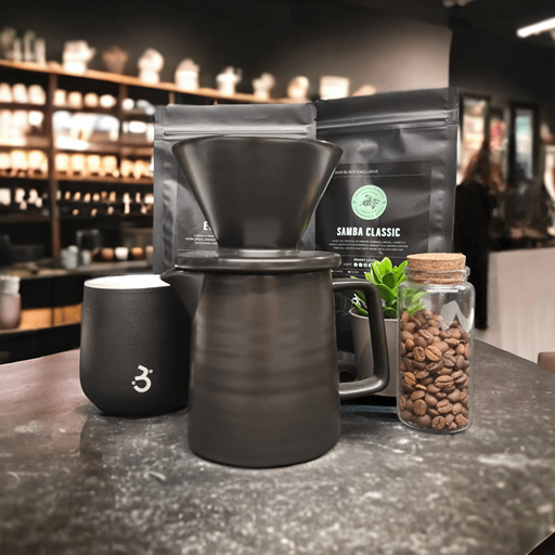 V60 Ceramic Drip Set - Black
