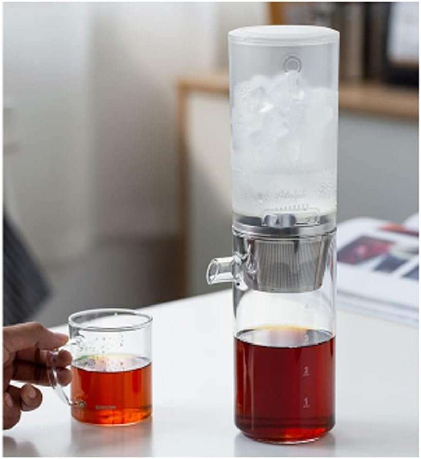 Adolph Cafetera Glass Ice Cold Coffee Dripper & Hot Coffee Brewer - Image 4