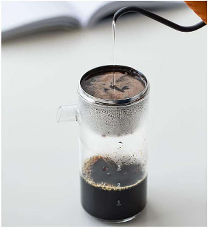 Adolph Cafetera Glass Ice Cold Coffee Dripper & Hot Coffee Brewer - Image 3