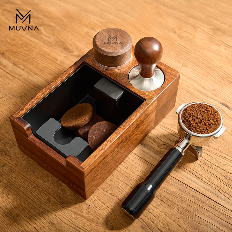 Muvna Walnut Multifuntional Espresso Base
