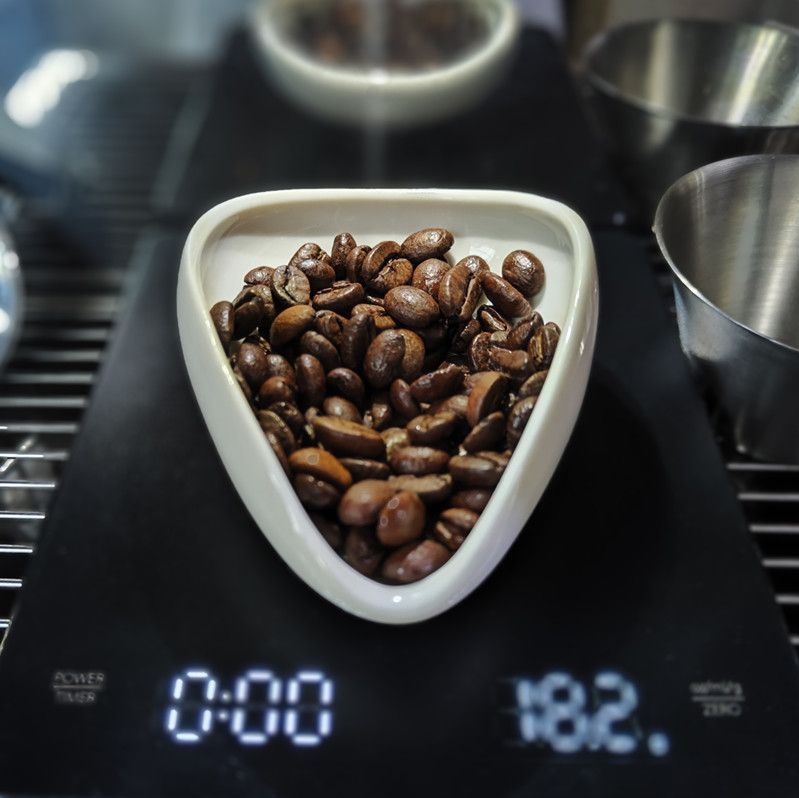 Coffee Bean Measuring Leaf Cup