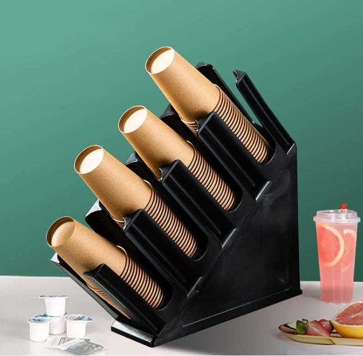 Cup Dispenser/Organizer (4 Rows)