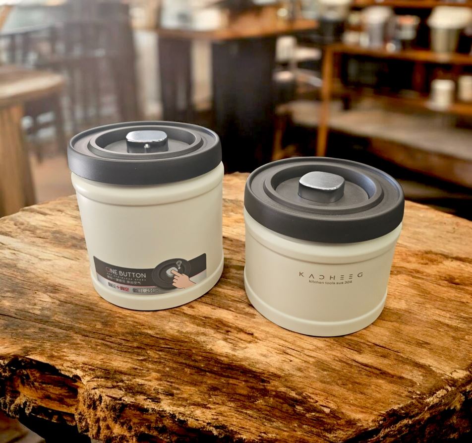 Vacuum Sealed Airtight Coffee Canister