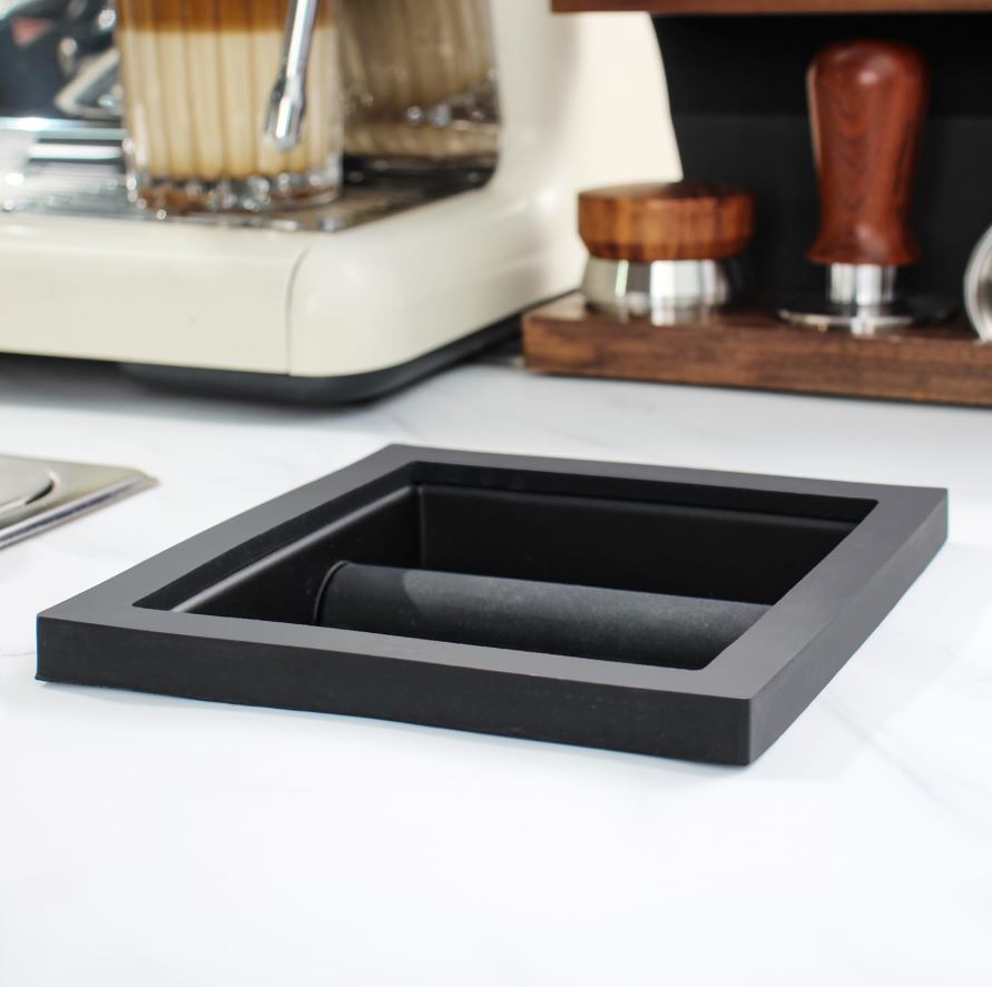 Coffee Bar Bottomless Built-In Knockbox